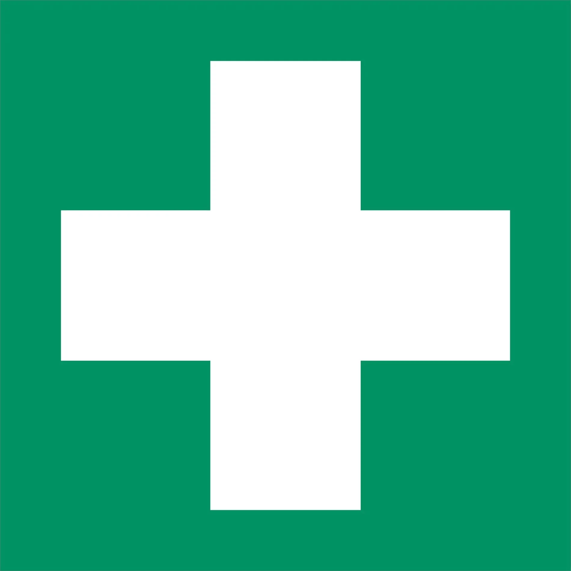 First aid sign